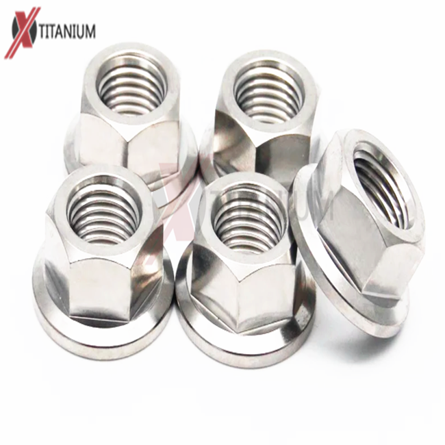 DIN 6923 Hex Flange Titanium Nut